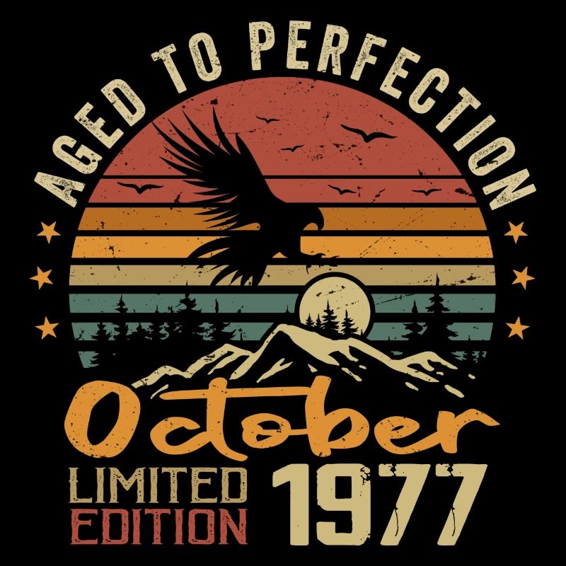 Vintage October 1977 - October 1977 Retro Gift