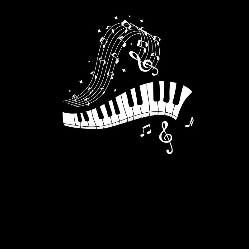 Keyboard piano note samples for music pianists