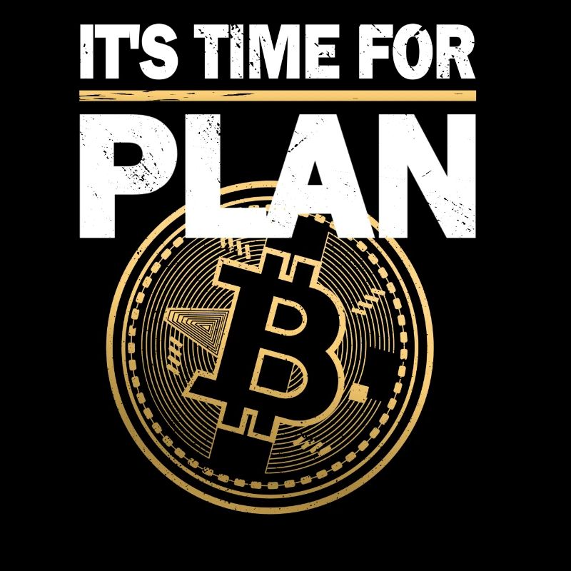 Crypto Bitcoin It's time for Plan B Shirt Gift