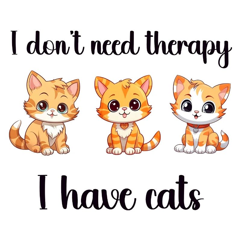 I dont need a therapy I have Cats