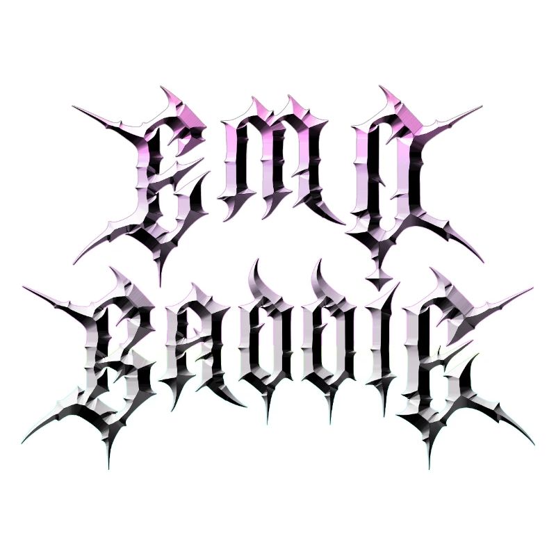 Emo Baddie ! Esthétique Emo Goth
