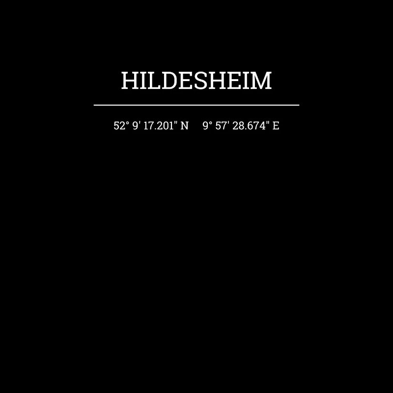 Hildesheim Coordinates Gift