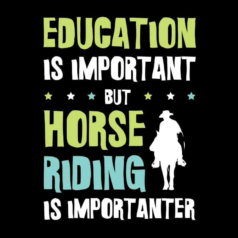 Pferde Bildung spruch