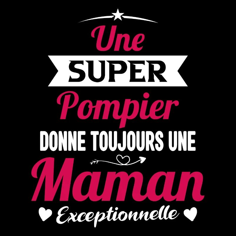 Super pompier maman sapeur pompier future mère