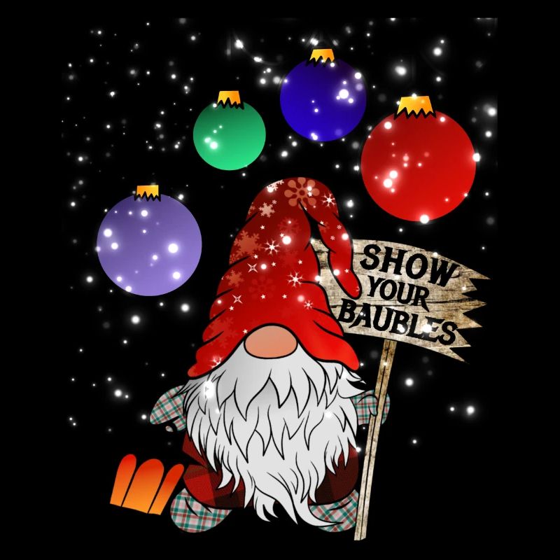 Funny Christmas Dwarf Gnome Elves