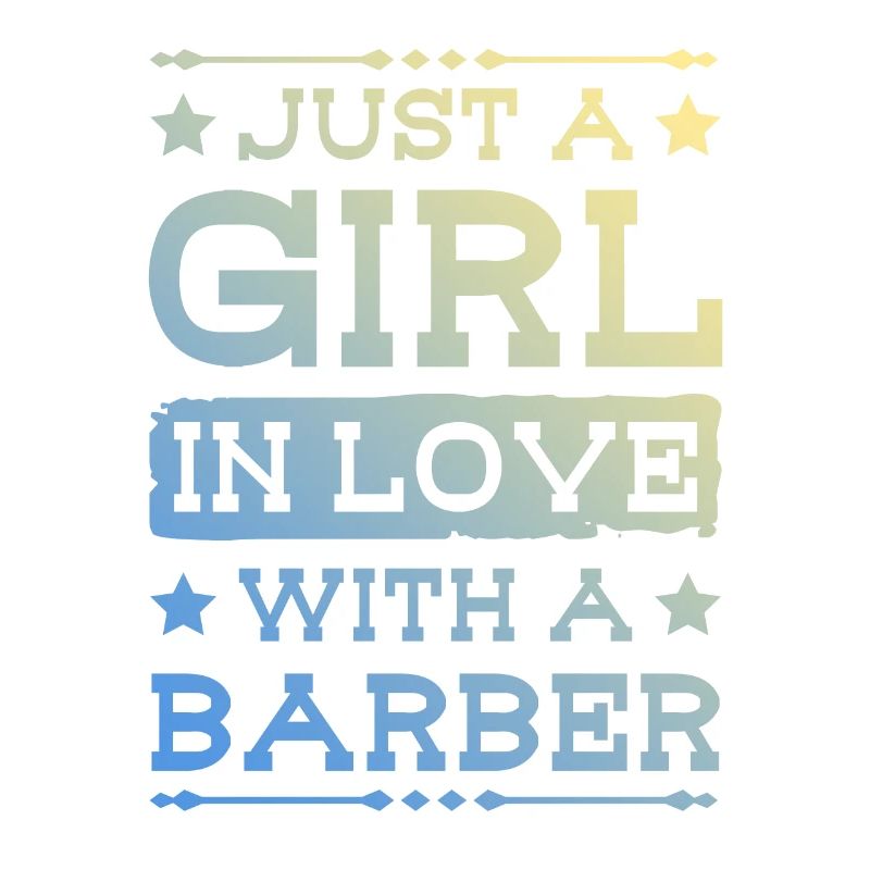 Fille amoureuse d’un coiffeur