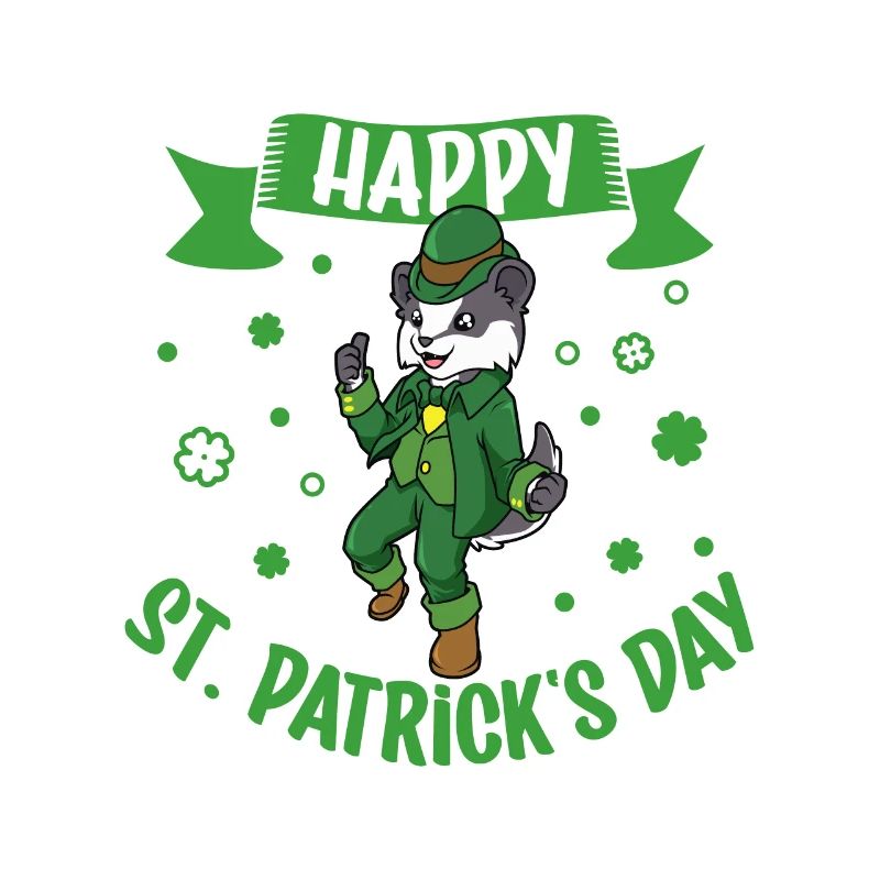 St Patrick’s Badger - Bonne Saint-Patrick