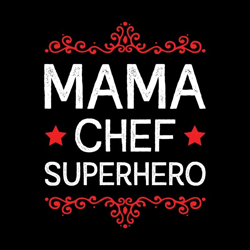 Mama Chef Superheld Mutter
