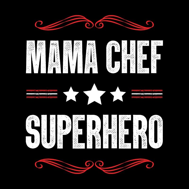 Mama Chef Superheld Mutter