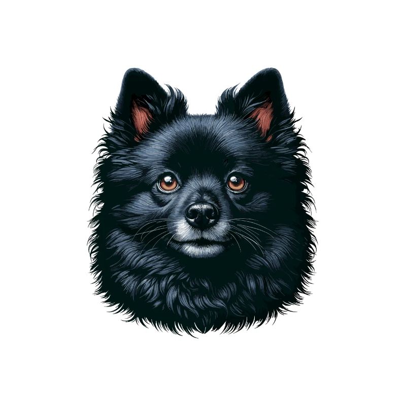 Dog Face - Schipperke