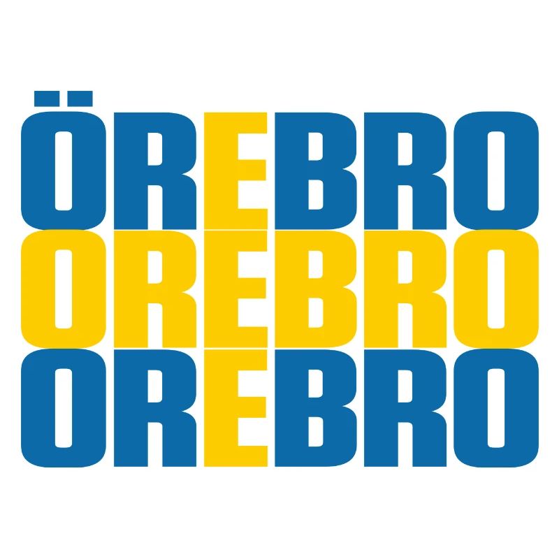 Örebro Suède Drapeau