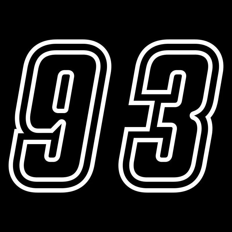 93 Numéro de numéro