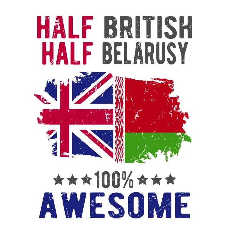 Half British Half Belarusian