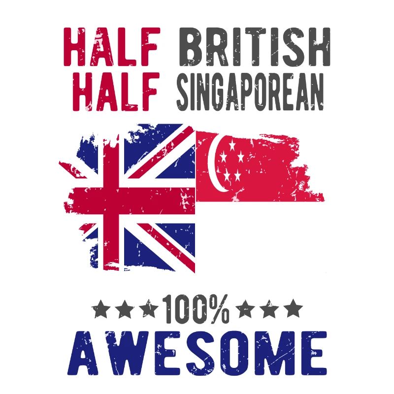 Half British Half Singaporean