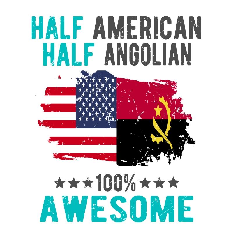 Half American Half Angolan