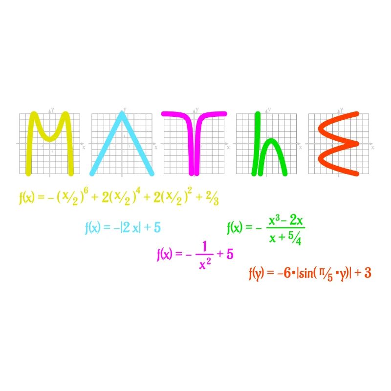 Math with functions colorful