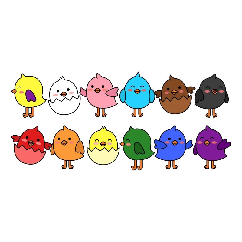 Pride Progress Flag Chick for Equality