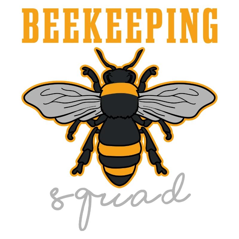 Bee Keeper Beekeeping Squad mit ironischem Zitat