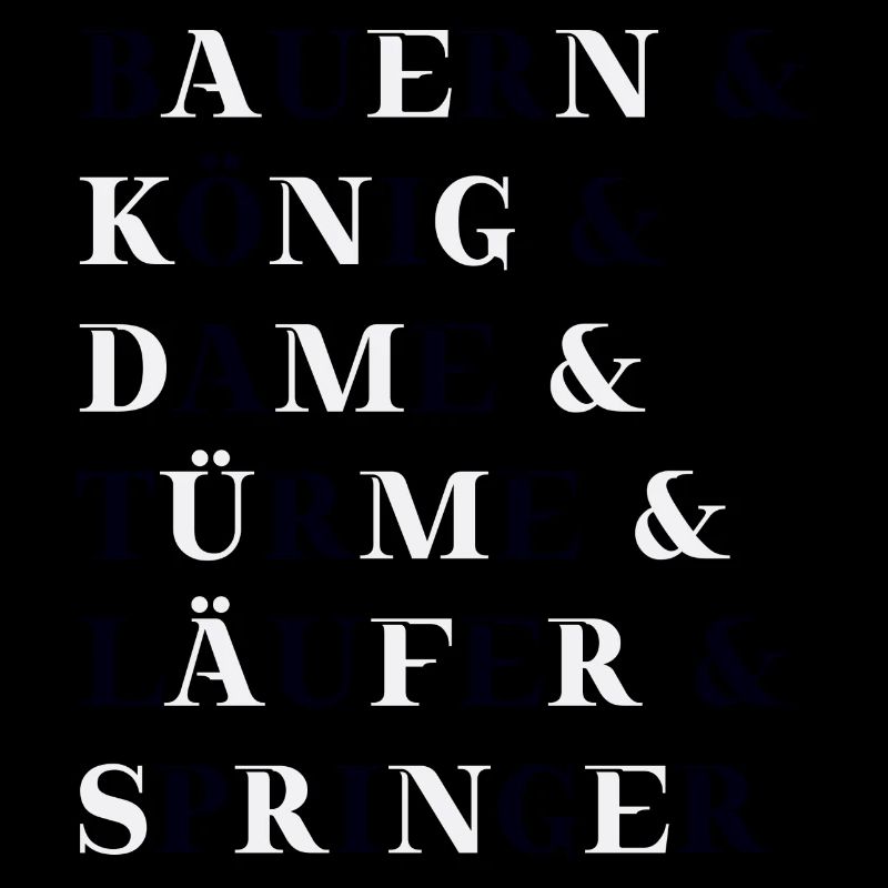 Schach Schachfiguren Geschenkidee