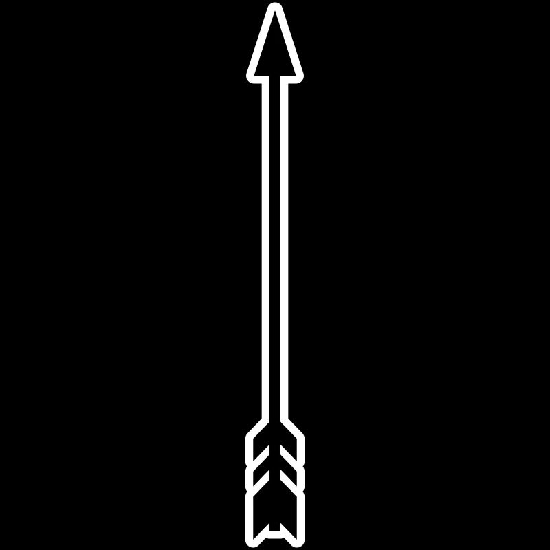 Arrow with Frame Vector