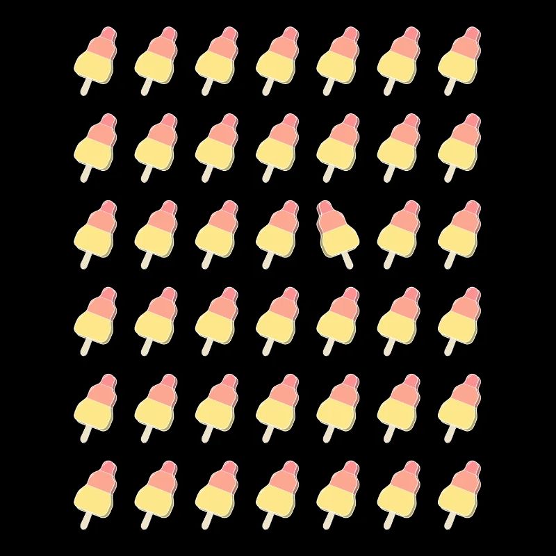 Fusées à motif de cornet de glace - OCD