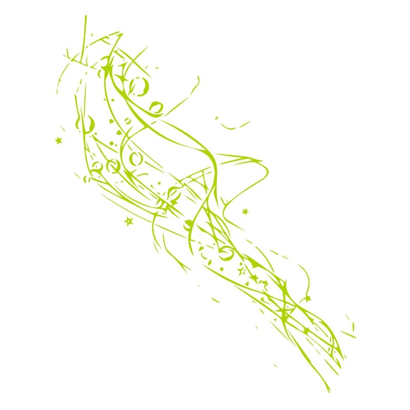 Abstract lines / green / line / pattern