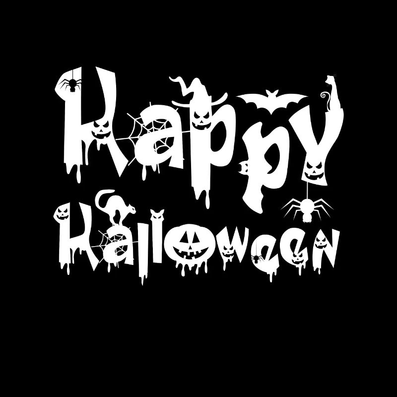 Joyeux Halloween Ghosts Pumpkin