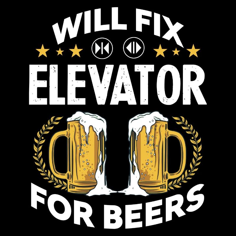 Will Fix Elevators - Elevator Mechanic Beer
