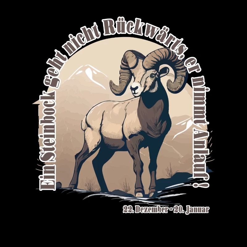 Geburtstag Steinbock Sternzeichen Spruch