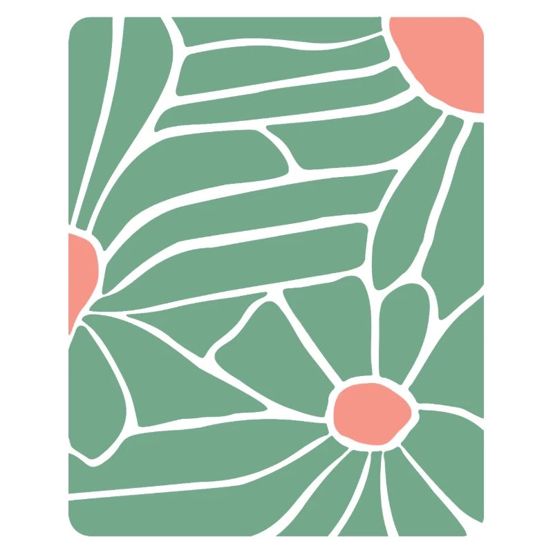 Abstrait Floral Boho
