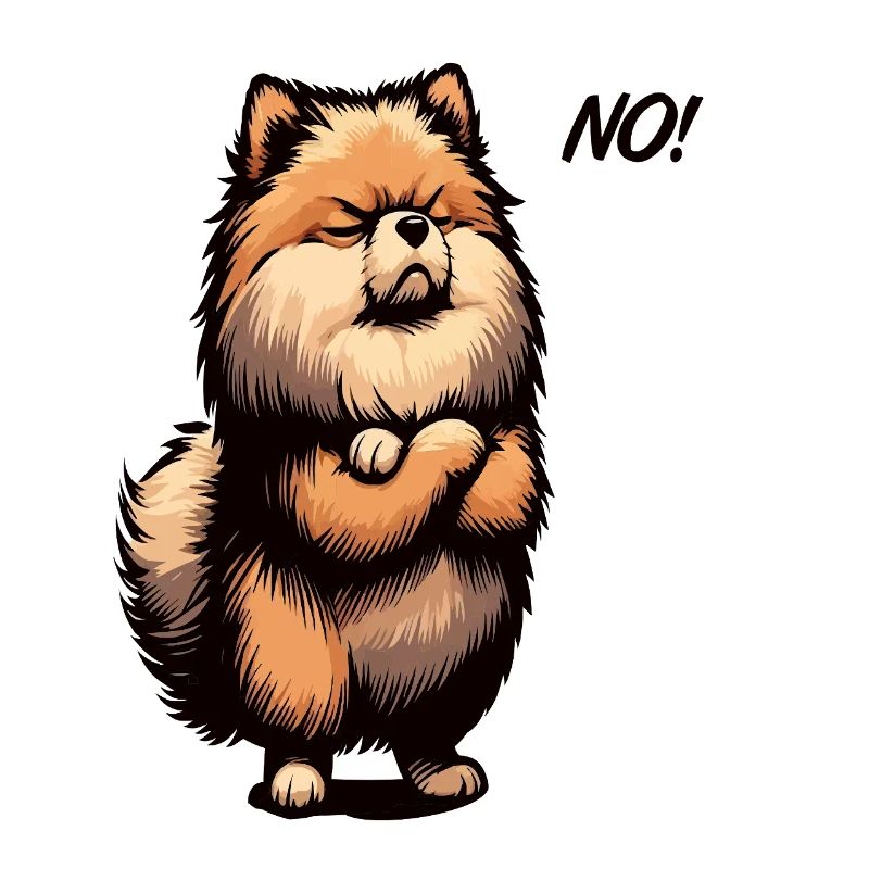 No Pomeranian Dwarf Spitz Dwarf Spitz Holder Spitz