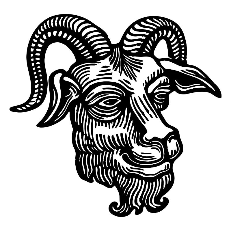 Steinbock Ziege