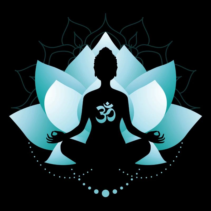 Fleur de lotus bleu