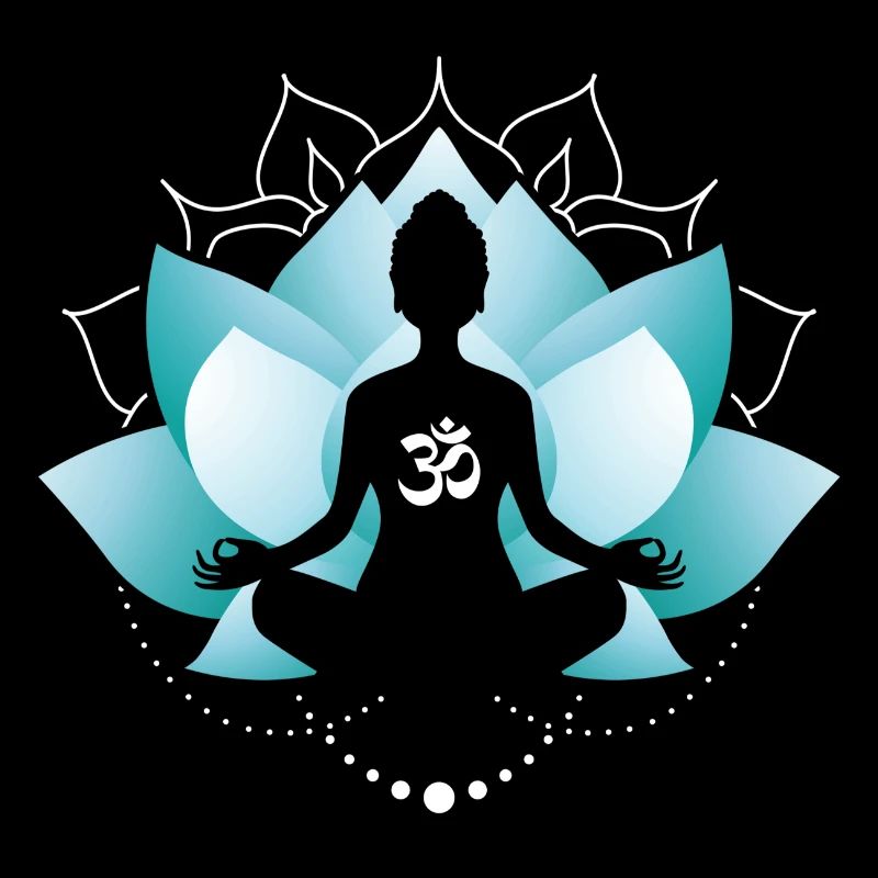 Fleur de lotus bleu