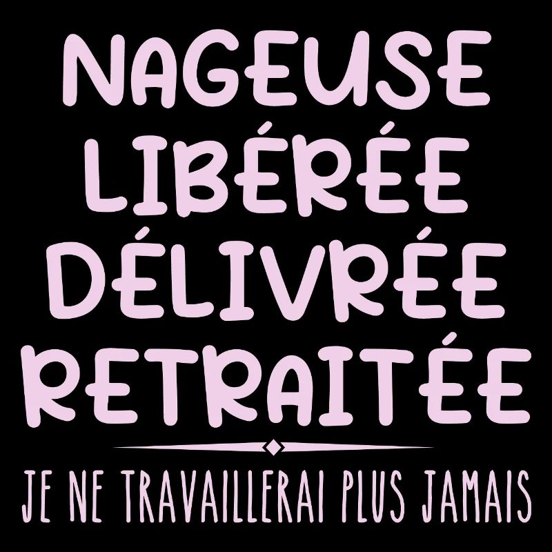 Nageuse célèbre sa retraite avec humour cadeau