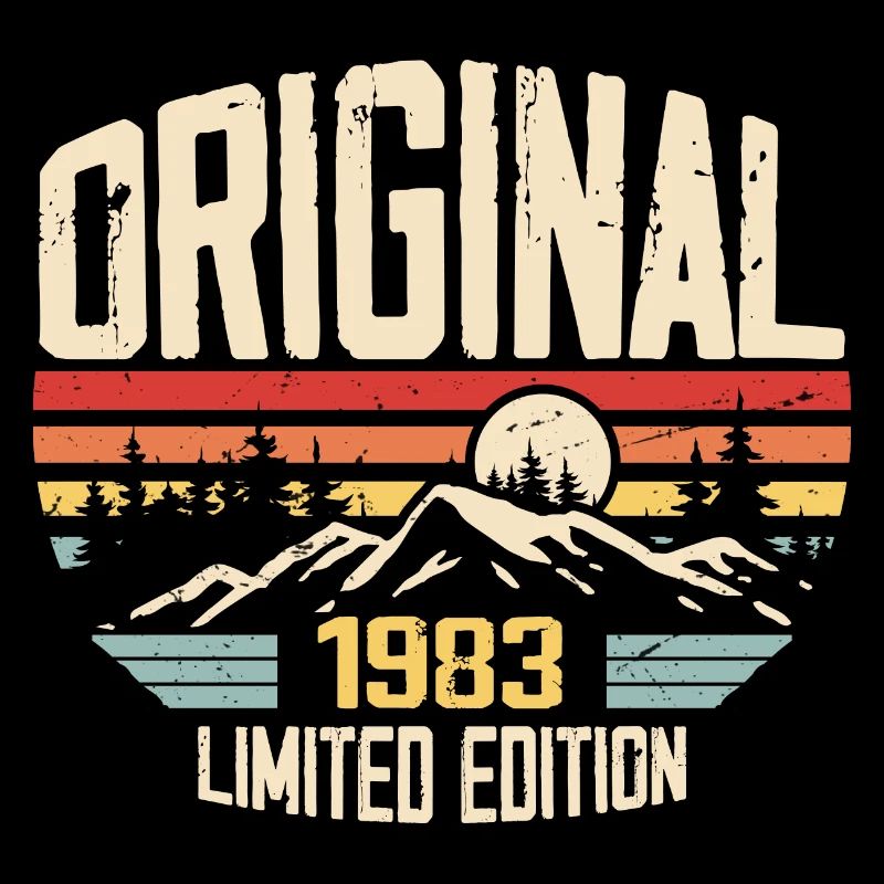 Nostalgisch 1983 Geburtstagsgeschenk 1983