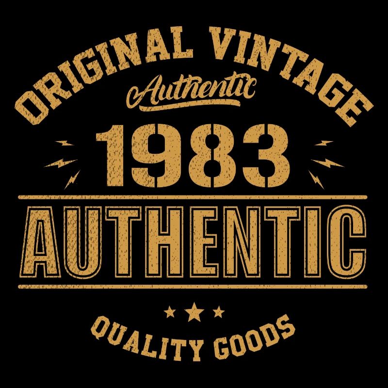 Authentic 1983 Original 1983 Birthday Gift
