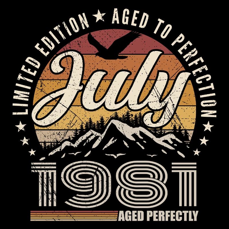 July 1981 44th Anniversary Gift July 1981