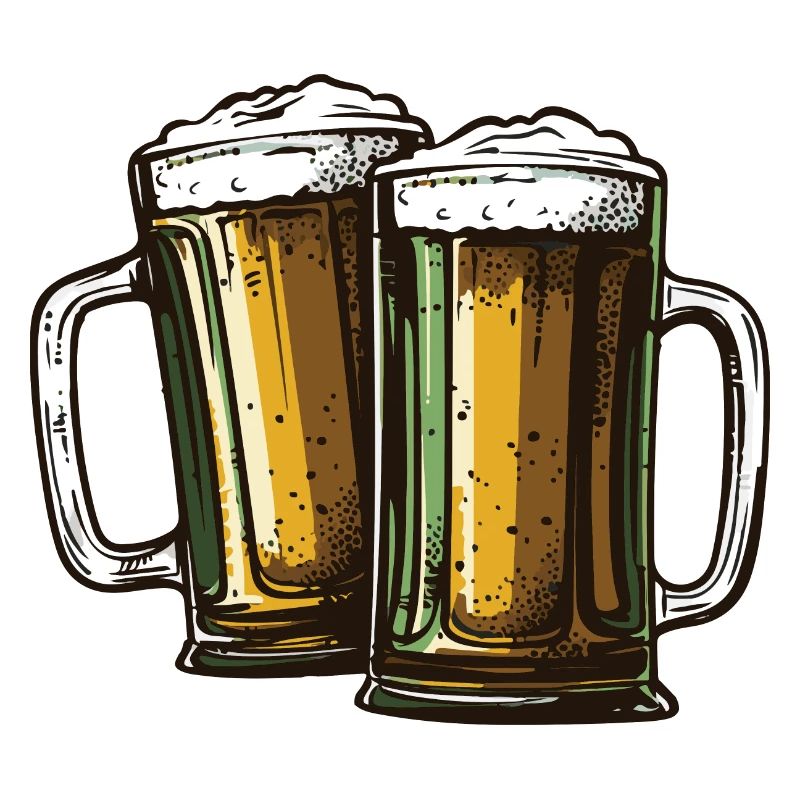 Bier Glas Prost Drinking