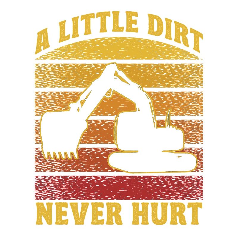 Construction Excavatrice Construction Worker Gift