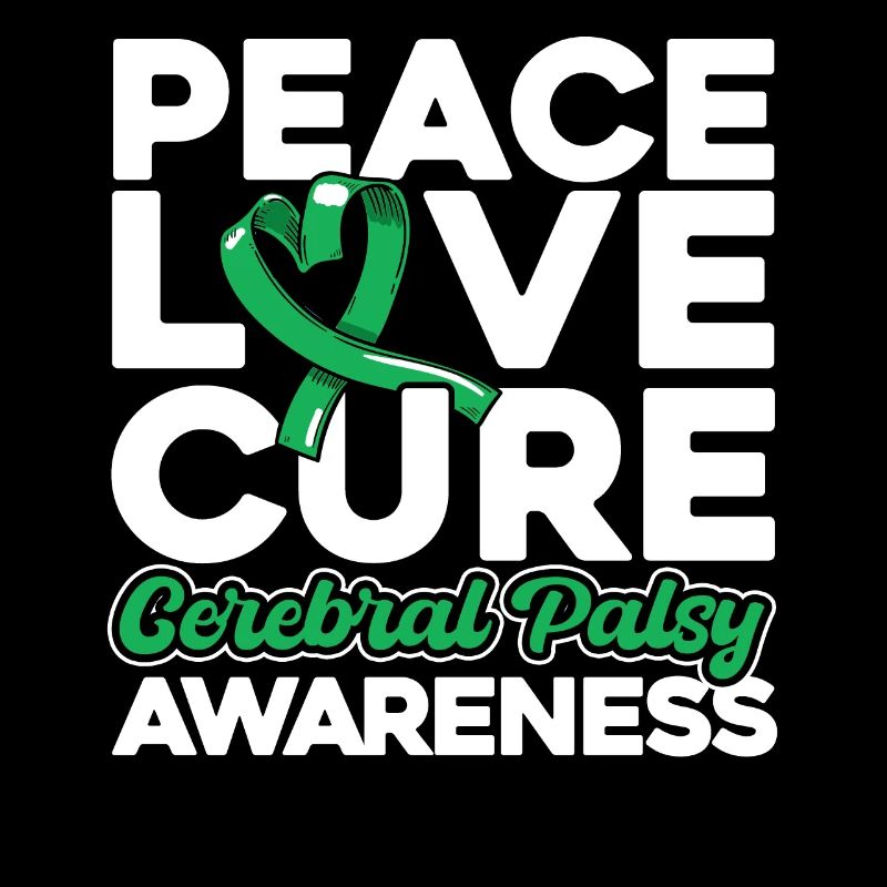 Conscience de la paralysie cérébrale Green Loop Zereb