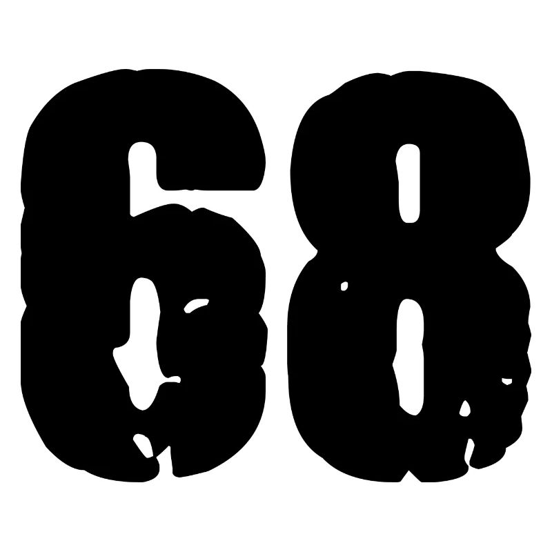Maillot à 68 numéros