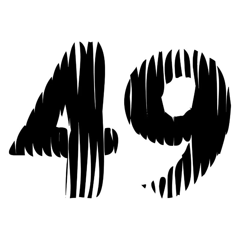 Maillot à 49 numéros