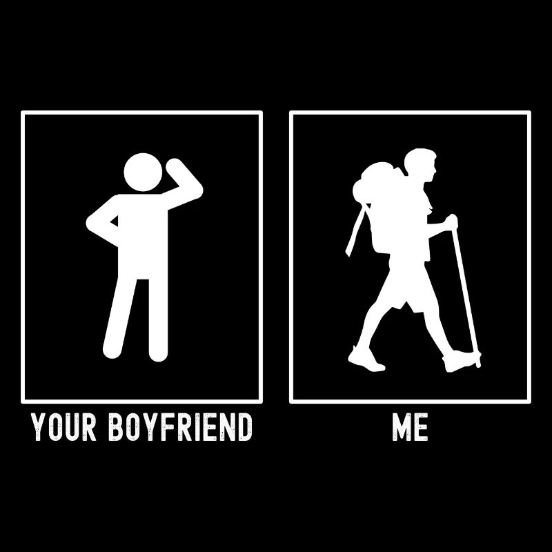 Your Friend - Me - Hiking Vector