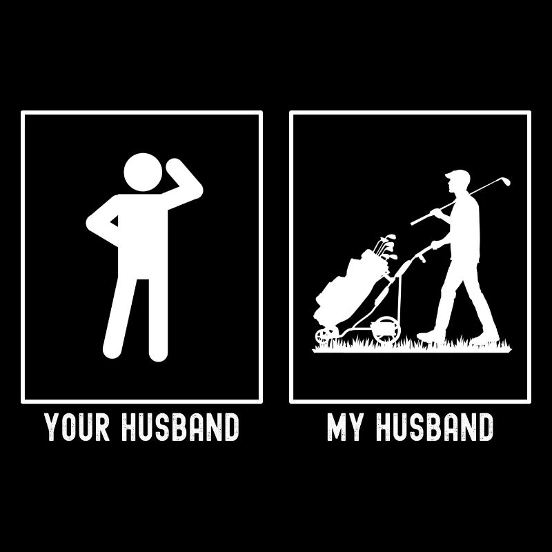 Ihr Ehemann - Mein Ehemann - Golftasche