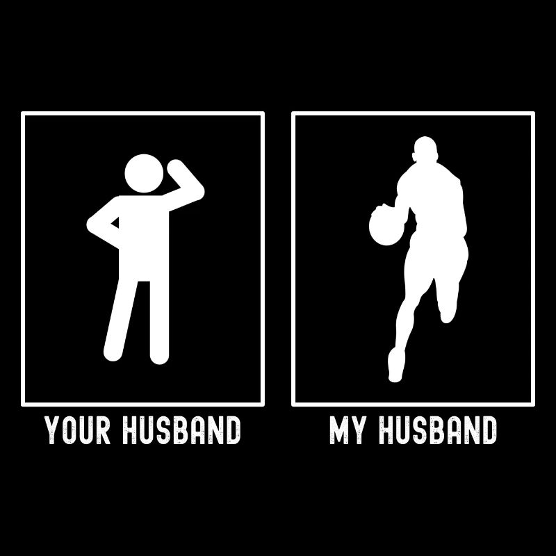 Ihr Ehemann - Mein Ehemann - Basketball Frontansic
