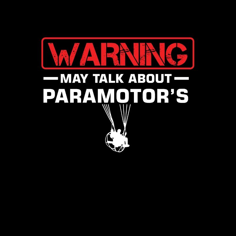 Warning Paramotors PPG Paragliders Propeller