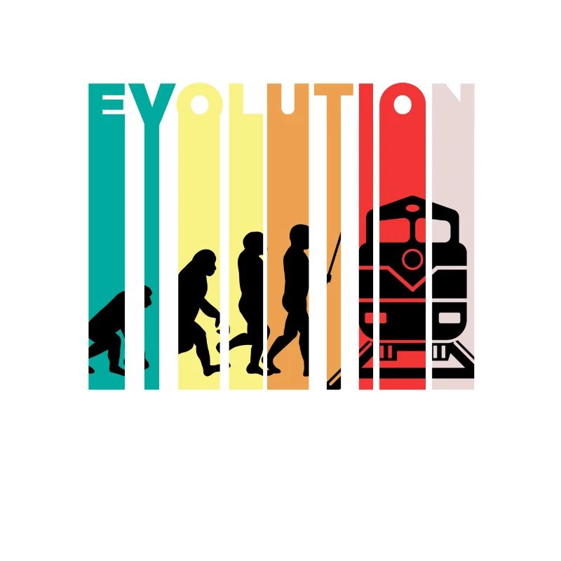 Evolution Of Train Driver Gift