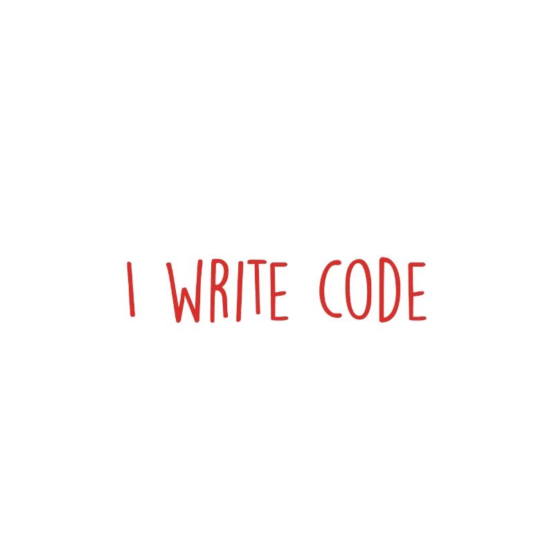 Ich schreibe Code Coder Programmer Programmiergeschenk
