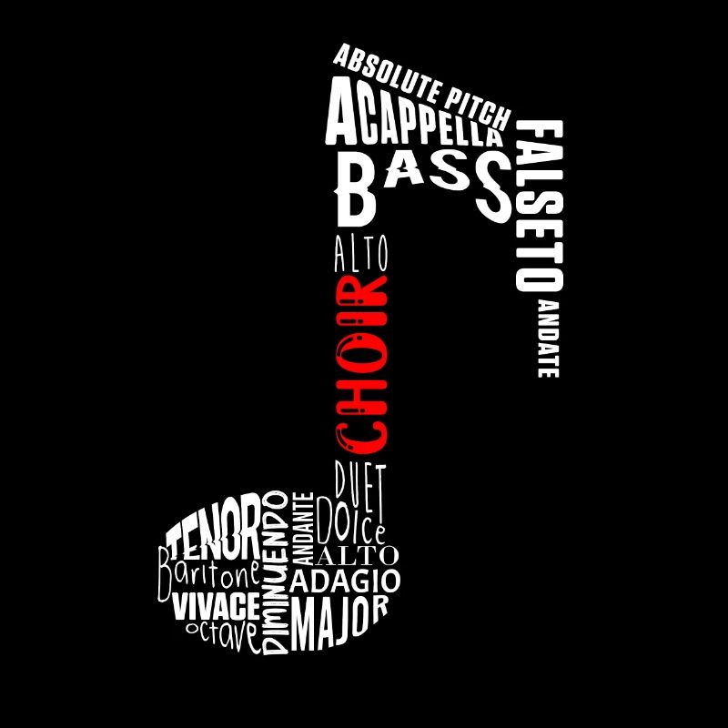 Chor Chor Musik Dirigent Chor Sänger Geschenk